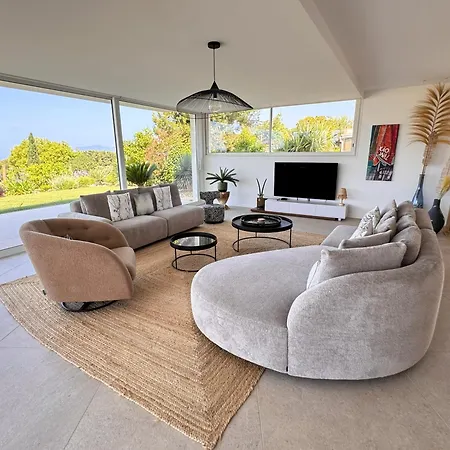 וילה D'exception Piscine Privee Et Vue סן-סיר-סור-מר